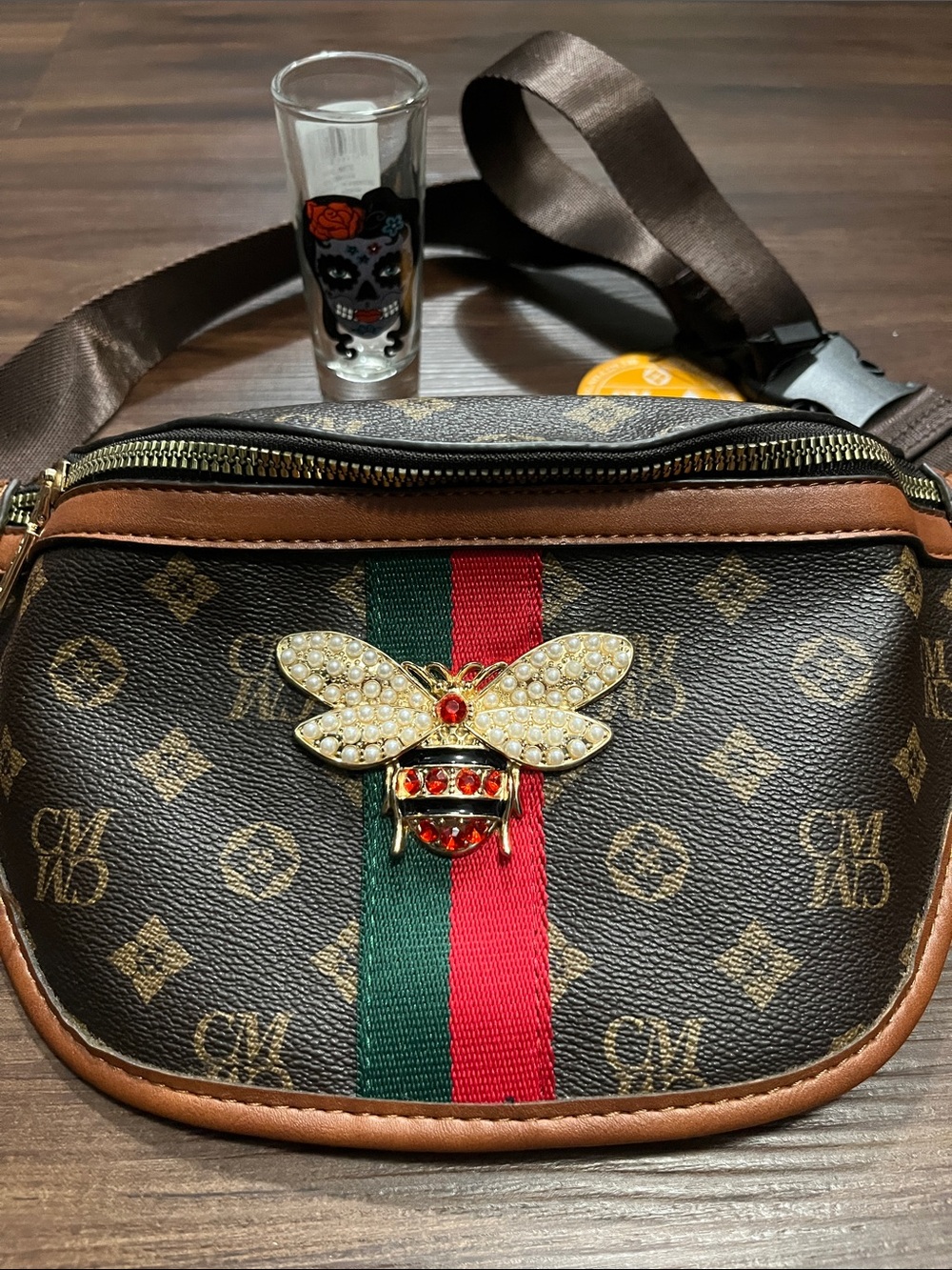NWT Shot glass & CM Fanny Pack Bundle